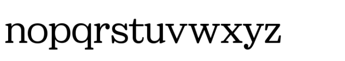 Sailer Variable Upright Font LOWERCASE