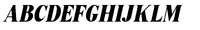 Sailor Mirage Black Italic Font UPPERCASE