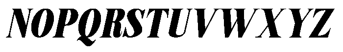 Sailor Mirage Black Italic Font UPPERCASE