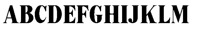 Sailor Mirage Black Font UPPERCASE