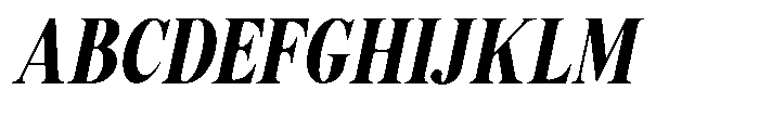 Sailor Mirage Bold Italic Font UPPERCASE