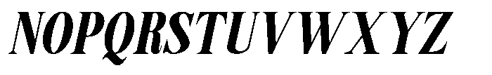 Sailor Mirage Bold Italic Font UPPERCASE