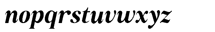 Sailor Mirage Bold Italic Font LOWERCASE