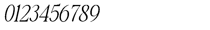 Sailor Mirage Extra Light Italic Font OTHER CHARS