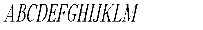 Sailor Mirage Extra Light Italic Font UPPERCASE