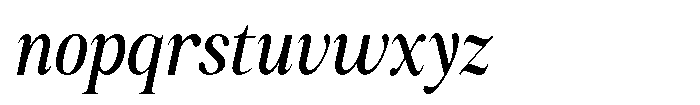 Sailor Mirage Italic Font LOWERCASE