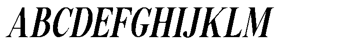 Sailor Mirage Medium Italic Font UPPERCASE