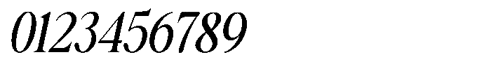 Sailor Mirage Variable Extra Light Italic Font OTHER CHARS
