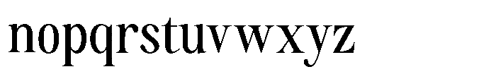 Sailor Mirage Variable Extra Light Font LOWERCASE