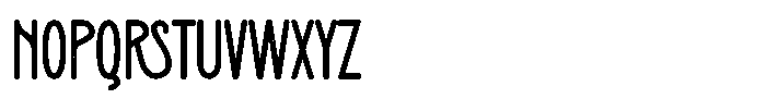 Sailstorm Texture Font LOWERCASE