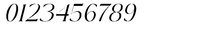 Sainer Bagora  Italic Font OTHER CHARS