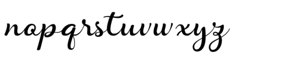 Saint Kitts and Nevis Font LOWERCASE
