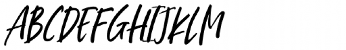Saint Onki Italic Font UPPERCASE