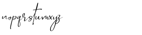 Saint Petersburg Slant Alternate Font LOWERCASE