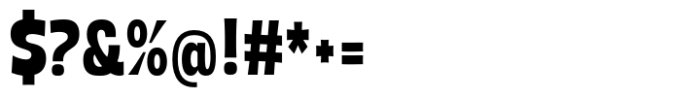Saint Regus Bold Condensed Font OTHER CHARS