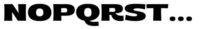 Saint Regus Bold Expanded Font UPPERCASE