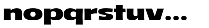 Saint Regus Bold Expanded Font LOWERCASE