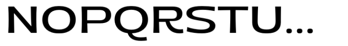 Saint Regus Expanded Font UPPERCASE