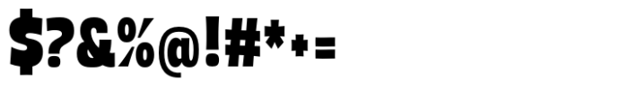 Saint Regus Extra Bold Condensed Font OTHER CHARS