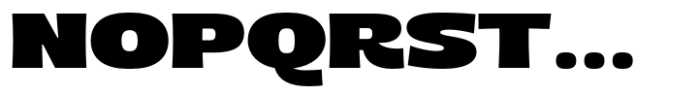 Saint Regus Extra Bold Expanded Font UPPERCASE