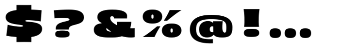 Saint Regus Heavy Expanded Font OTHER CHARS