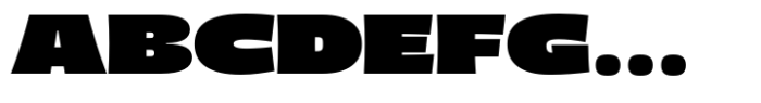 Saint Regus Heavy Expanded Font UPPERCASE