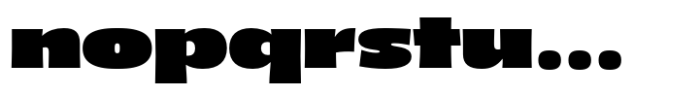 Saint Regus Heavy Expanded Font LOWERCASE