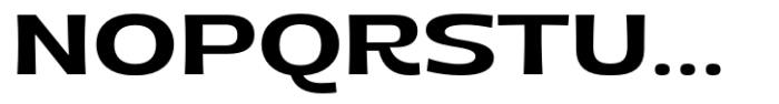Saint Regus Medium Expanded Font UPPERCASE