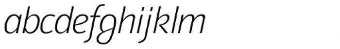 Saj JY Light Italic Font LOWERCASE