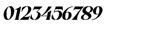 Sakem Black Italic Font OTHER CHARS