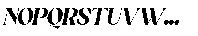 Sakem Black Italic Font UPPERCASE