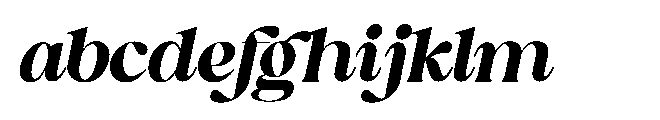 Sakem Black Italic FONT