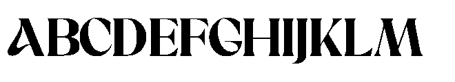 Sakem Black Font UPPERCASE