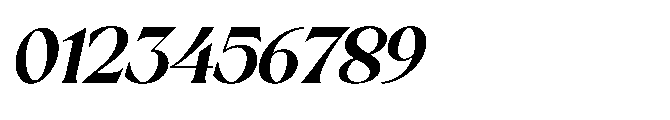 Sakem Bold Italic Font OTHER CHARS