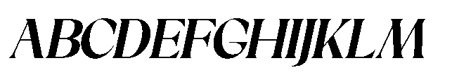 Sakem Bold Italic Font UPPERCASE