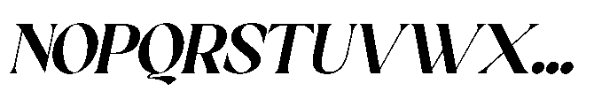 Sakem Bold Italic Font UPPERCASE