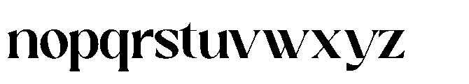 Sakem Bold Font LOWERCASE