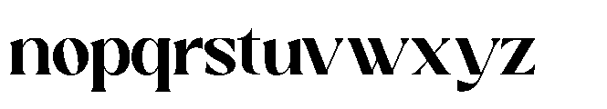 Sakem Extra Bold Font LOWERCASE
