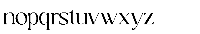Sakem Extra Light Font LOWERCASE