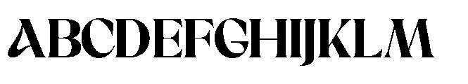 Sakem Heavy Font UPPERCASE