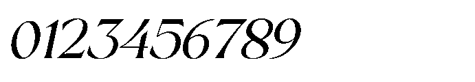 Sakem Light Italic Font OTHER CHARS