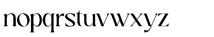 Sakem Light Font LOWERCASE