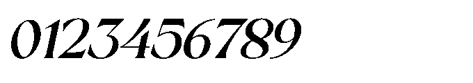 Sakem Medium Italic Font OTHER CHARS