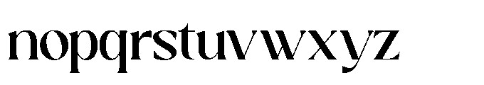 Sakem Medium Font LOWERCASE