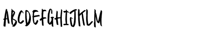 Sakittu Brush Font UPPERCASE