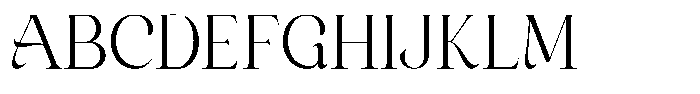 Sakoira Font UPPERCASE