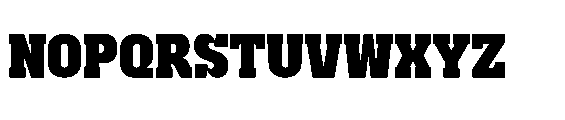 Saksree Black Font UPPERCASE