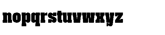 Saksree Black Font LOWERCASE