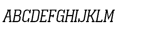 Saksree Italic Font UPPERCASE