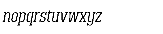 Saksree Italic Font LOWERCASE